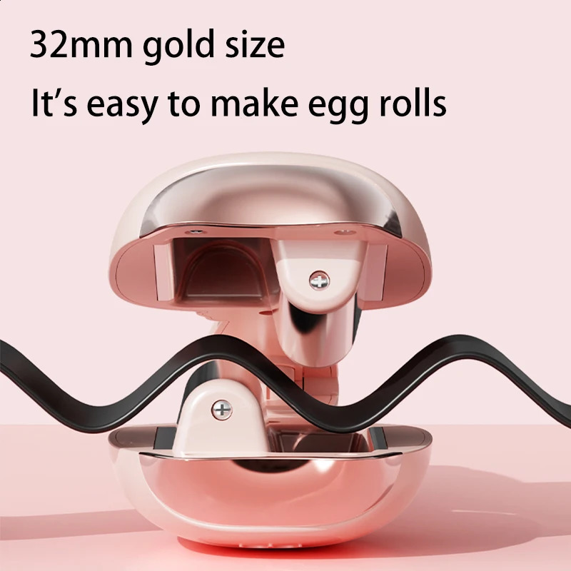 Hair Curler Woman Instruments Wave Corrugated Curling Iron For Haircurling Mini Wavy Salon Supplies Professional Crimp Hermo 250121