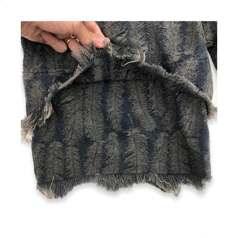 Kapital Japanese Style Feather Denim Mens and Womens Fashion Casual Summer Loose Shorts Arrival 250110