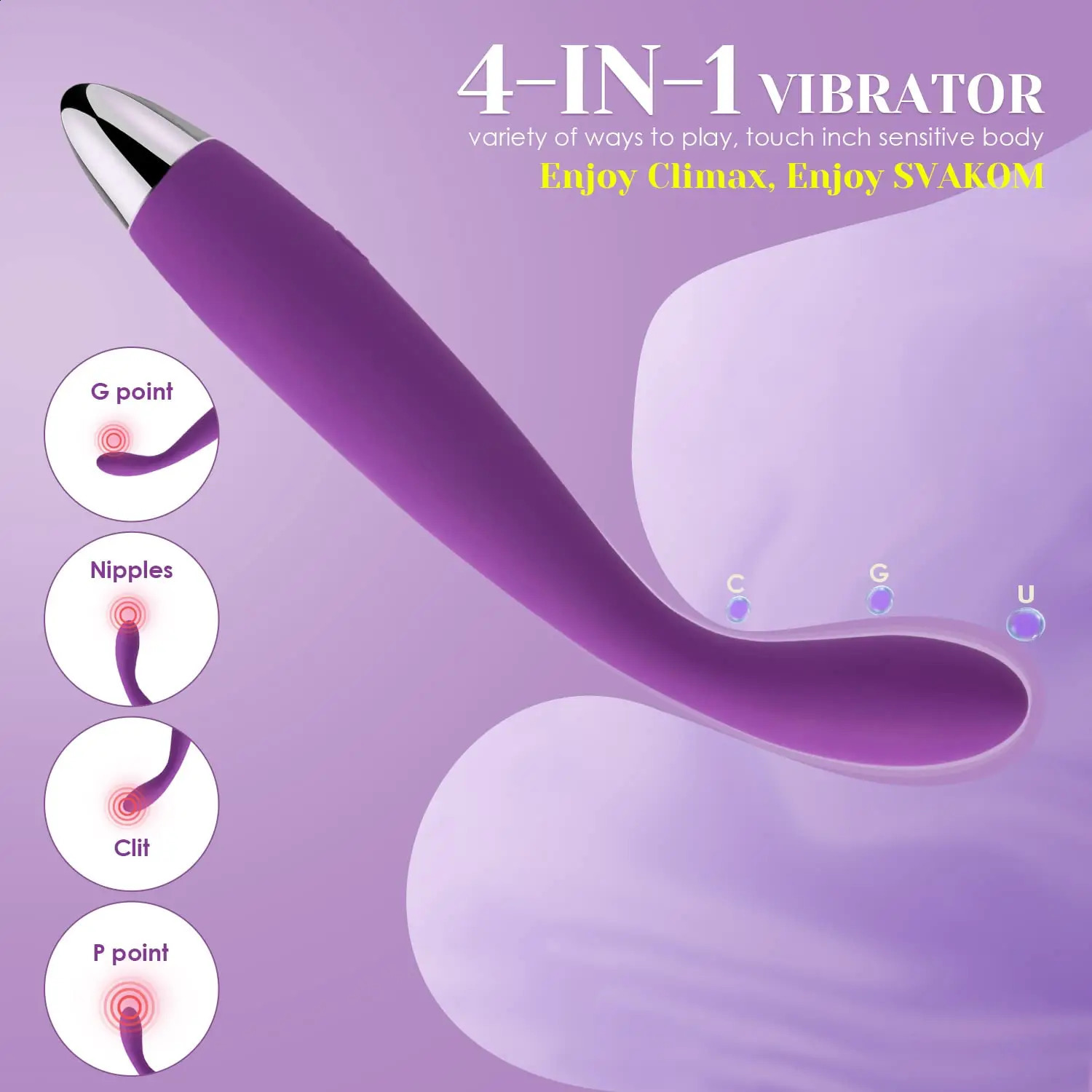 G Spot Vibrator 8 Seconds Climax Finger Shaped Waterproof Vibes for Women Clit Nipple Personal Massagers Adult Female Sex Toys 250114