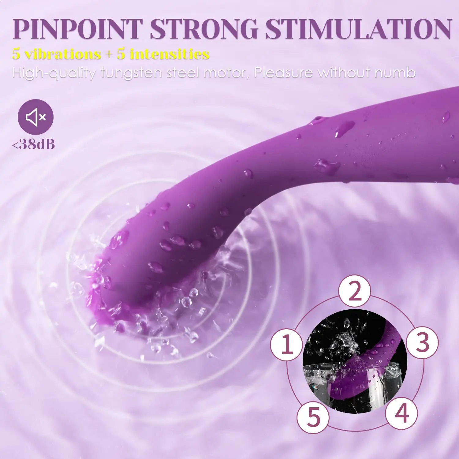 G Spot Vibrator 8 Seconds Climax Finger Shaped Waterproof Vibes for Women Clit Nipple Personal Massagers Adult Female Sex Toys 250114