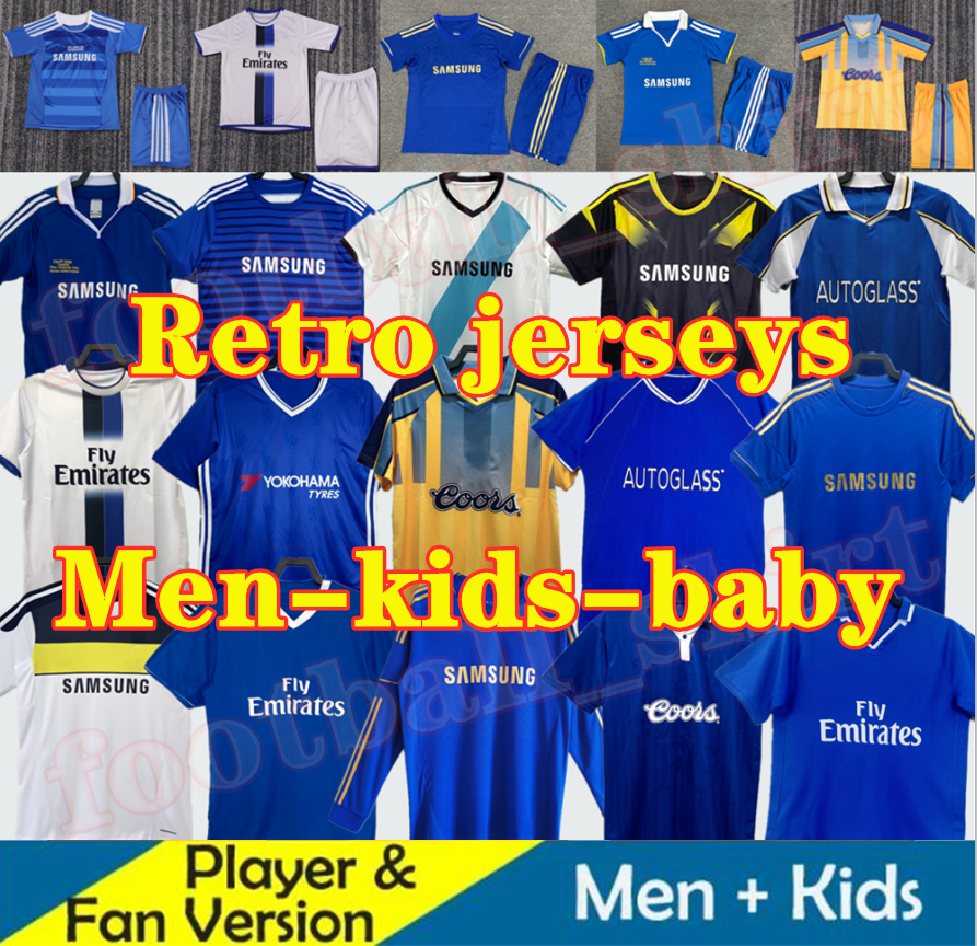 2003 2005 ChelseaS cfc Retro DROGBA 11 12 13 Men kids baby soccer jerseys ZOLA CRESPO MATA LAMPARD HAZARD TORRES BALLACK TERRY IVANOVIC DAVIID 03 04 05 06 07 08 football