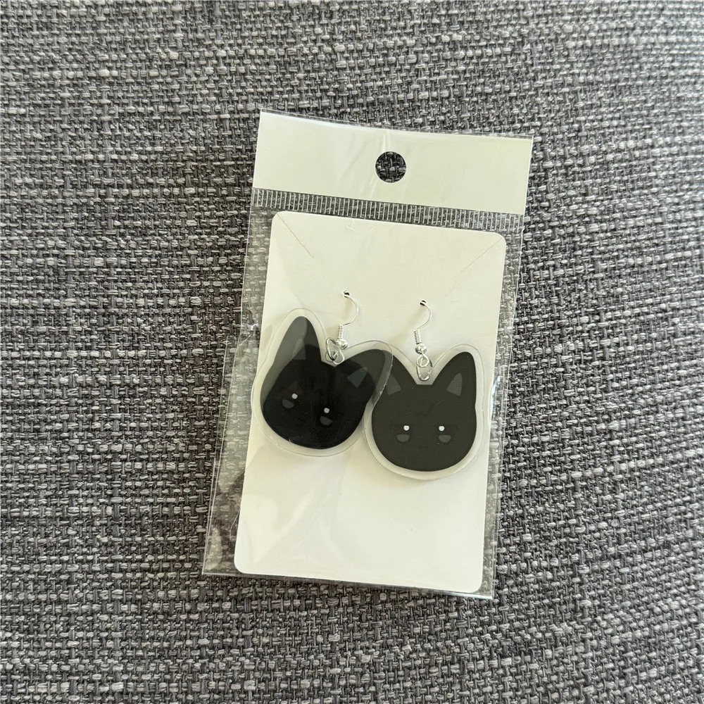 1 or 8pcs KPOP ATEEZ ANITEEZ Cartoon Earring Ear Stud Cute Animal Acrylic Earrings Pendant Hongjoong Seonghwa Yunho Yeosang 250120