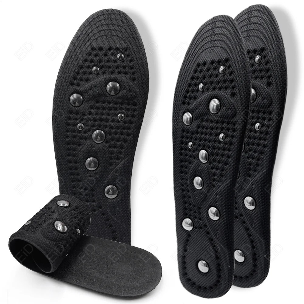 EiD High-quality Magnetic Therapy Foot Acupressure Insole Men Women Soft Sports Cushion Inserts Sweat-absorbing Deodorant Insole 250120
