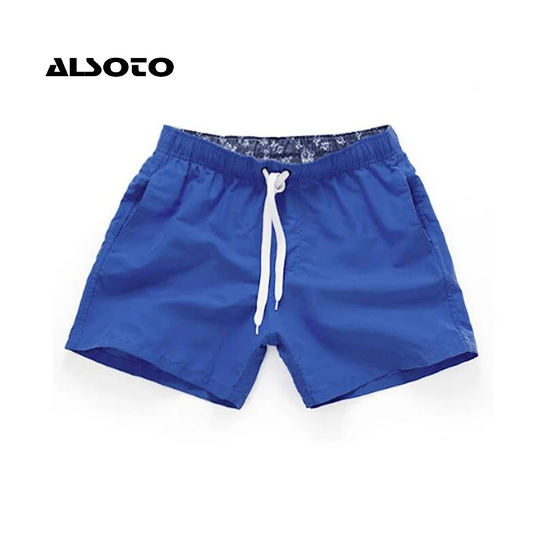 ALSOTO Pocket Quick Dry Swimming Shorts For Men Swimwear Man Swimsuit Swim Trunks Summer Bathing Beach Wear Surf Boxer Briefs 250121
