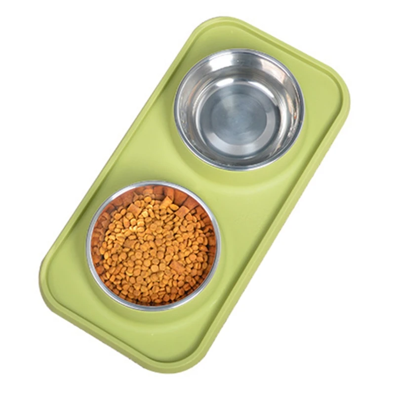 540344 Plastic cat bowls are lightweight, portable, versatile, affordable, and anti-tip, meeting basic daily needs