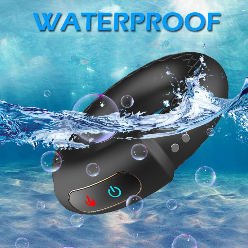 Heating Cock Penis Vibrating Ring for Man Cockrings Male Delay Ejaculation Massager Long Lasting Erection Sex Toy Vibrator 250108