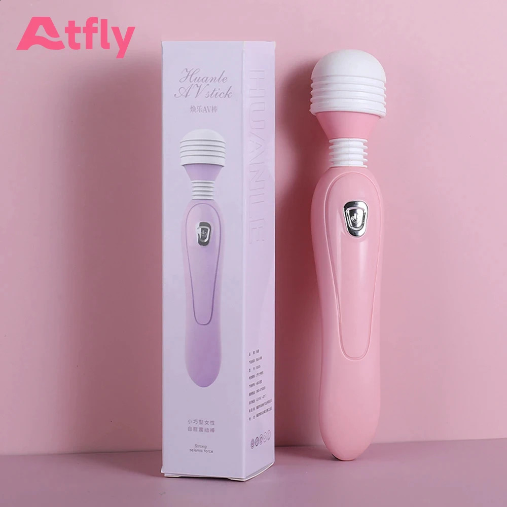 Vibrator AV Magic Wand Vibrators Powerful Clitoris Vaginal Stimulator Dildo Sex Toys For Woman Masturbator Adult Supplies 250108