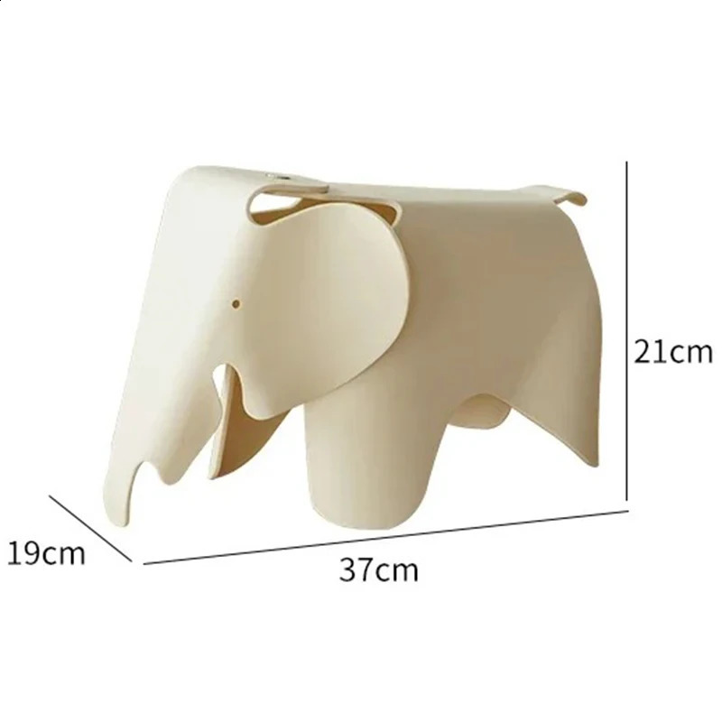 Nordic Elephant Figurines Creative Miniatures for Living Room Modern Ornaments n Sculptures Funny Gifts Home Decoration 250115