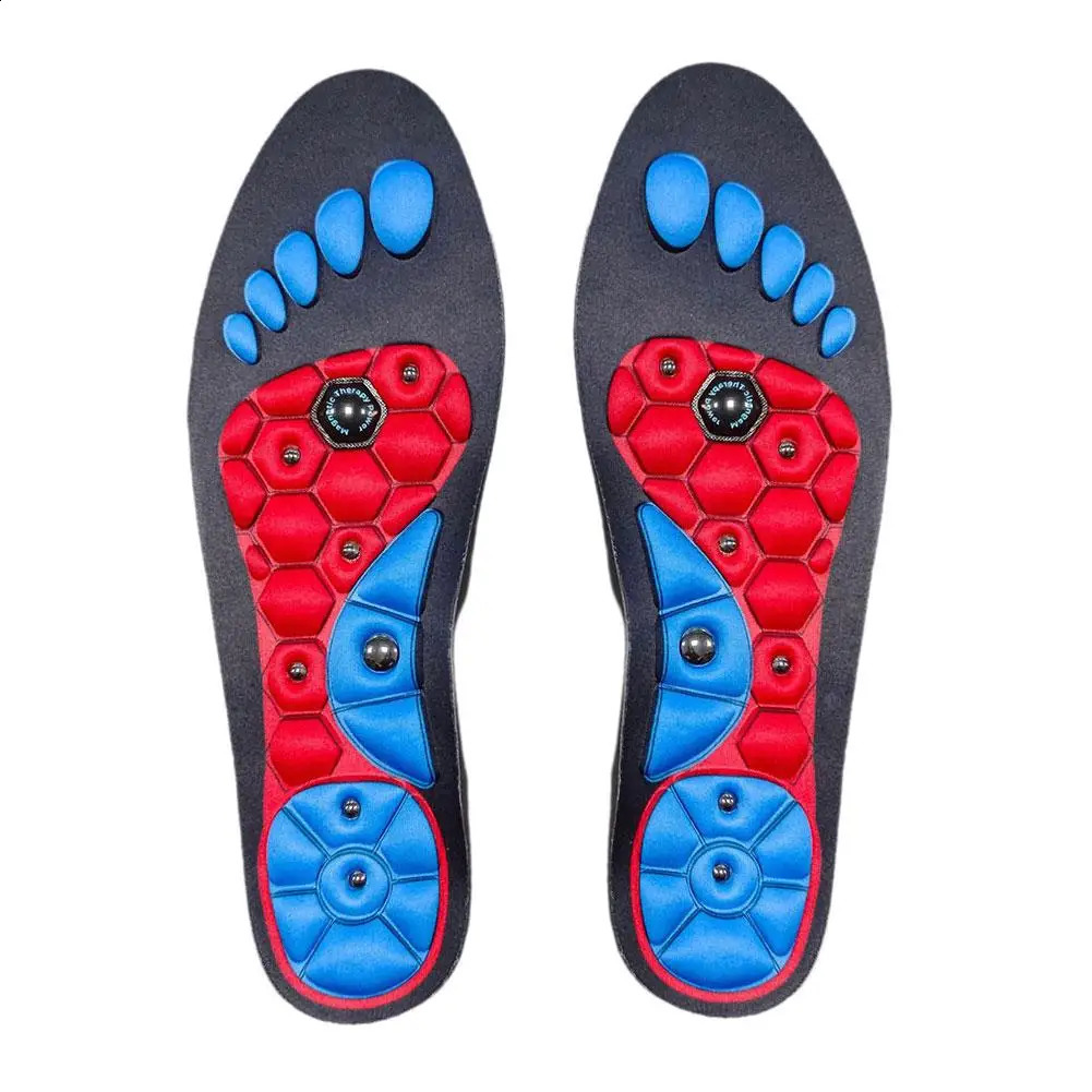 Acupressure Foot Insoles Magnetic Massage Foot Therapy Reflexology Pain Relief Shoe Health Arch Support Inserts 250120