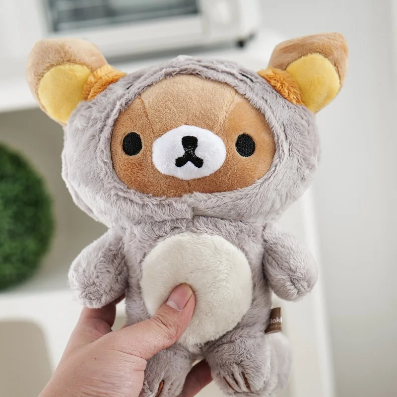Anime Rilakkuma Cartoon Plush Doll Soft bear Toys Kawaii Room Decor Teddy Bear Plushies Cute Couple Bear Xmas Gifts For Girls 250109