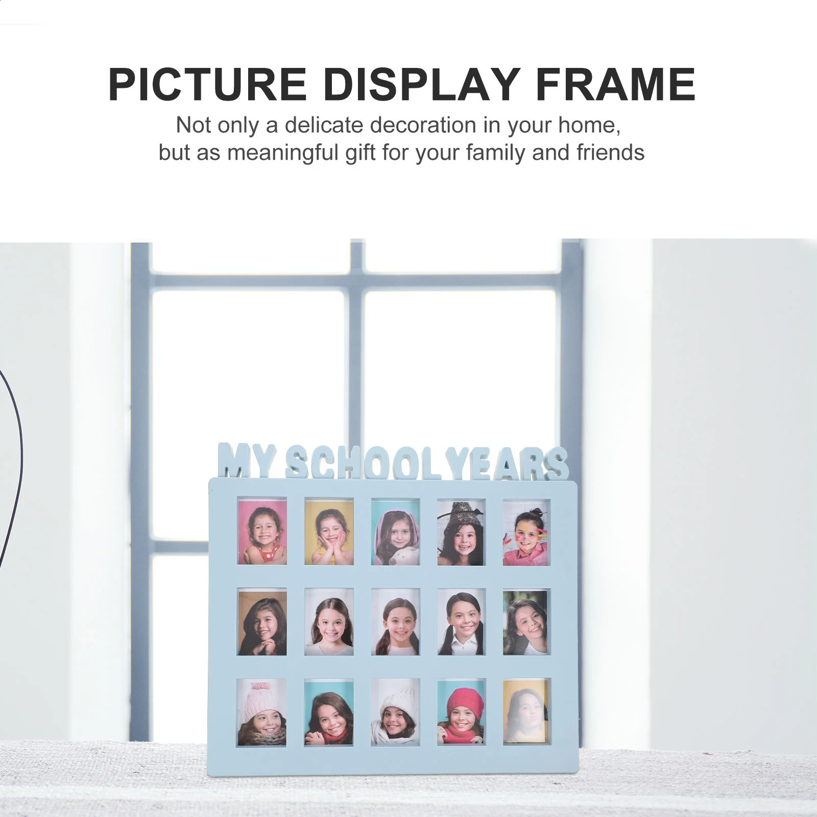 Children School Years Picture Frame Growth Kids Recording Po Home 250114