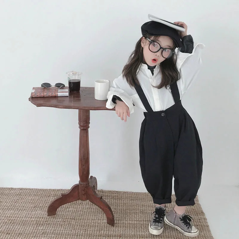 Boys And Girls Pants Small Feet Loose Bloomers Overalls Spring Autumn Fashion ChildrenS Wear Trousers 250117