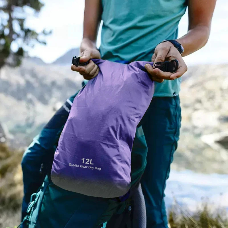 3L5L12L20L35L Waterproof Dry Bag Sack Outdoor Ultralight Drifting Swimming Clothes Storage Rafting Kayaking Sport 250121