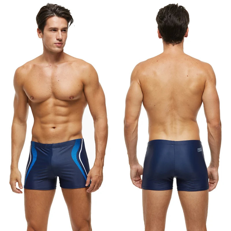 2025 Summer Datifer Man Swim Trunks Breathable Adjustable Elasti Beach Swimsuits Boxer Briefs Hombres Short 250121