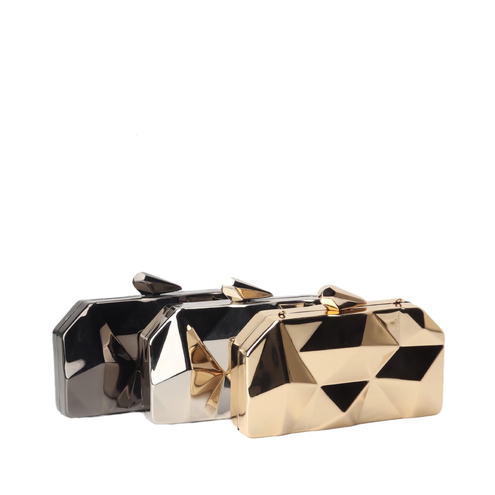 Texture Water Cube Women's Fashion Wedding Banquet Celebrity Dress Handbag Small Bag