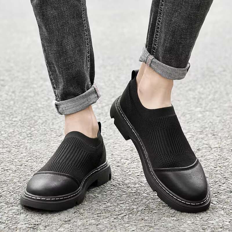 Fashion Brand Conference Business Elevated Version Low Top Men's Casual Shoes Versatile Loafers Free Delivery