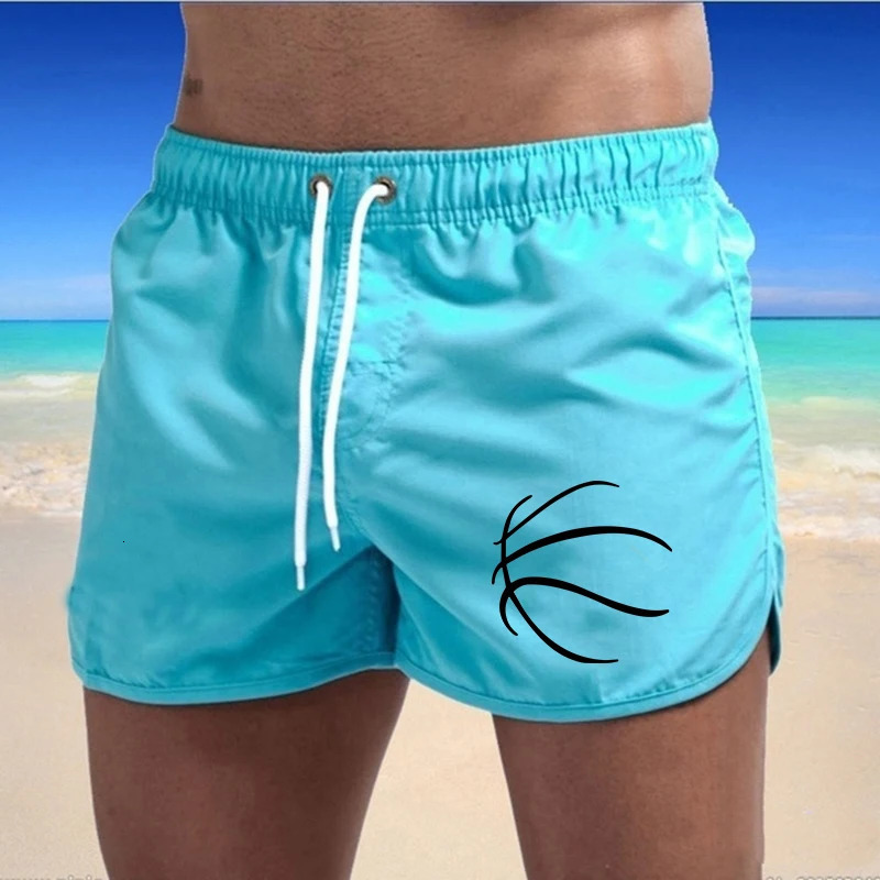 Swim Shorts Mens Beach Shorts Summer s Men Loose Comfortable Style Daily Bathing Suit Man Ventilate Gym Clothing y250121