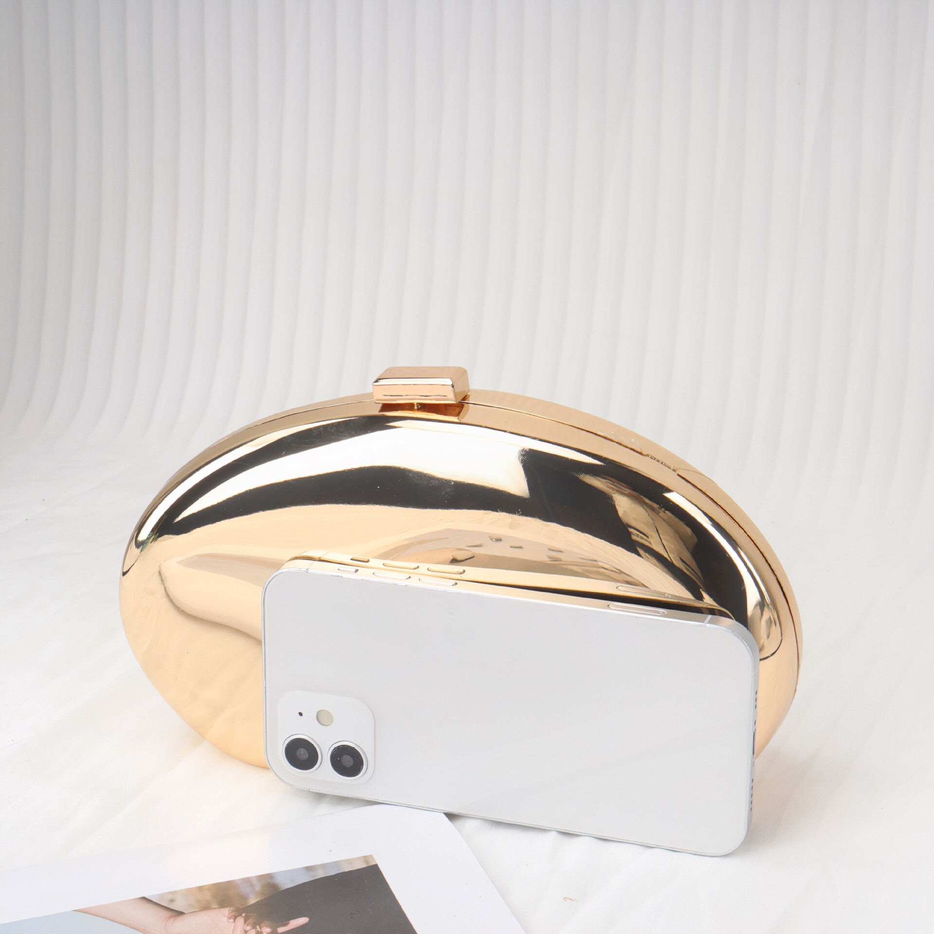 New Women's With A Western Style, Cashew Shaped Versatile Dinner Bag, High-End Feel, Hand-Held Single Shoulder Crossbody Bag