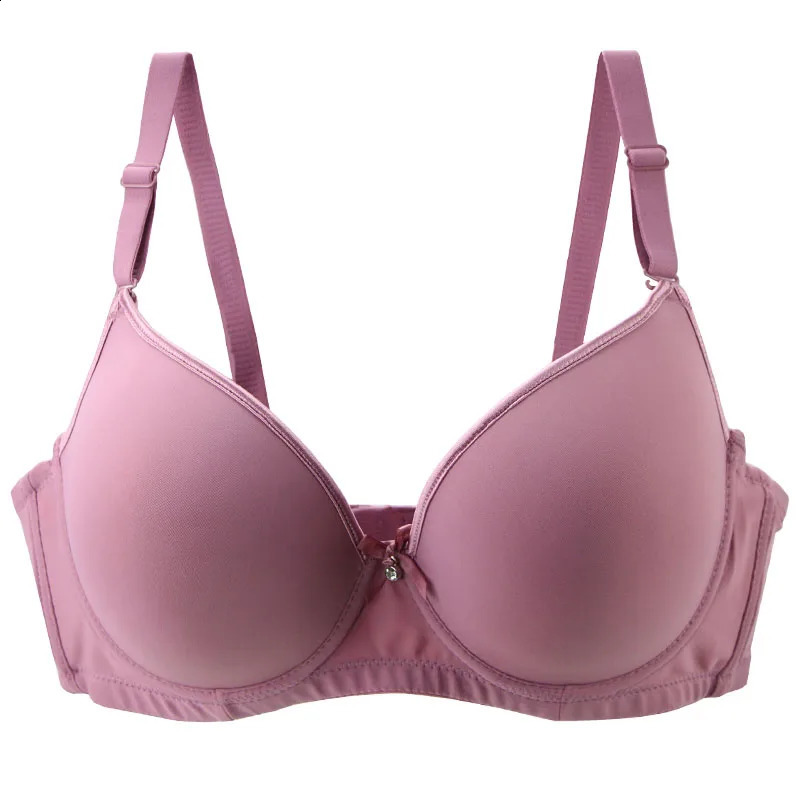 DaiNaFang Sexy Ladies Bras Thin Mold Full Cup Push Up Underwear For Women Plus Size Female Bow Big Lingerie 250122