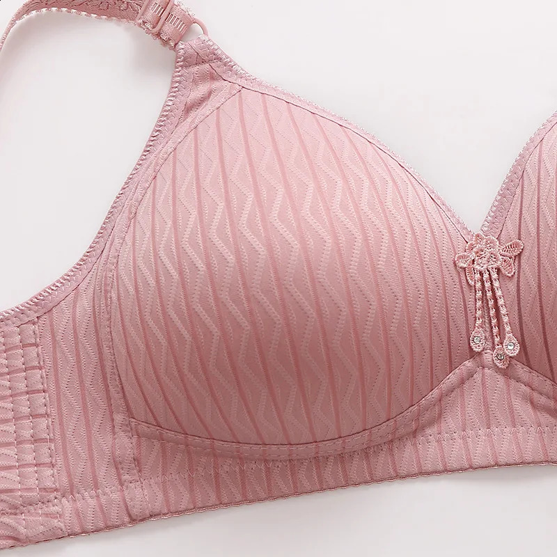 D cup bra plus size womens underwear top push up adjustable thin mold no silk comfortable 250122