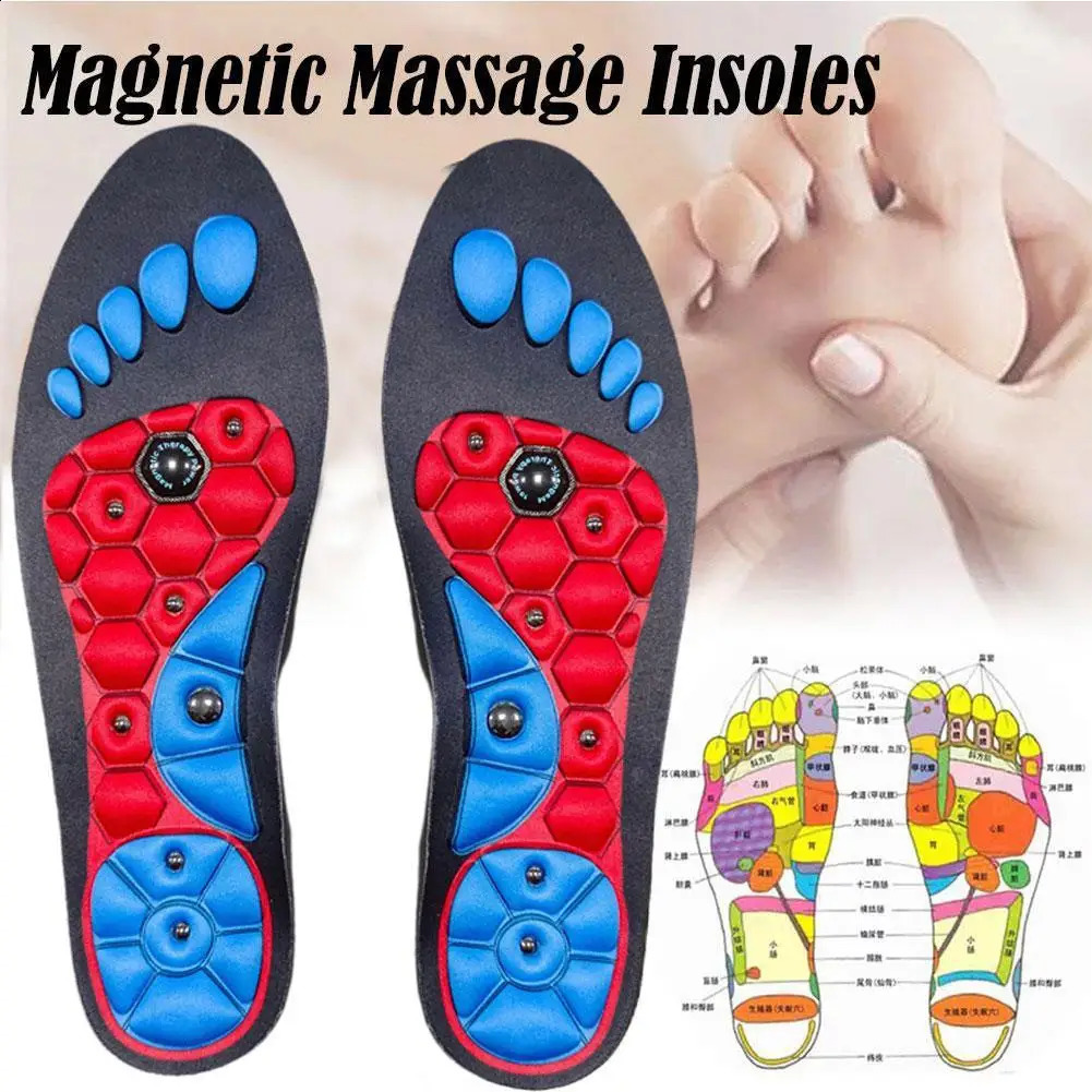 Magnetic Massage Insole Orthopedic Gel Magnetic Shoe Inserts Magnet Technology Support Shoes Soles Inserts 250120