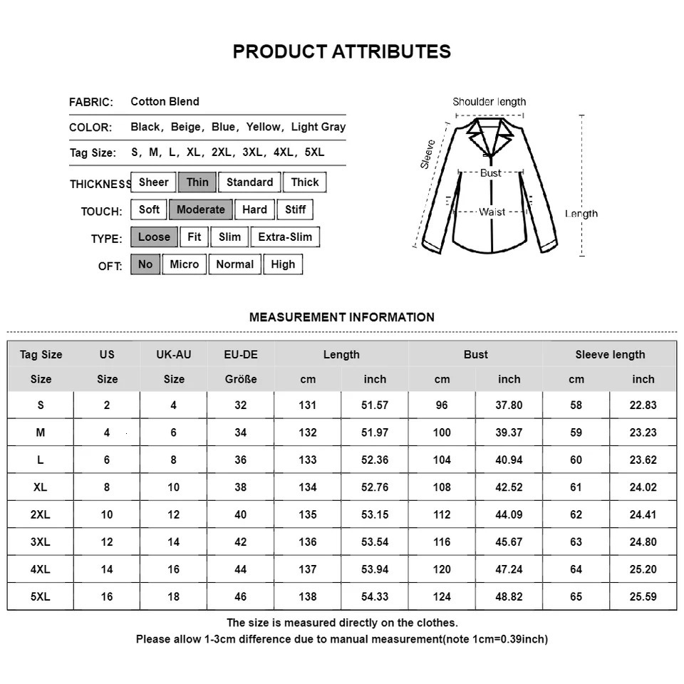 Plus Size L5XL Vneck Loose Cotton Linen Shirt Dres Solid Color Long Sleeve Thin Midi Dress Summer Fashion Holiday 250121