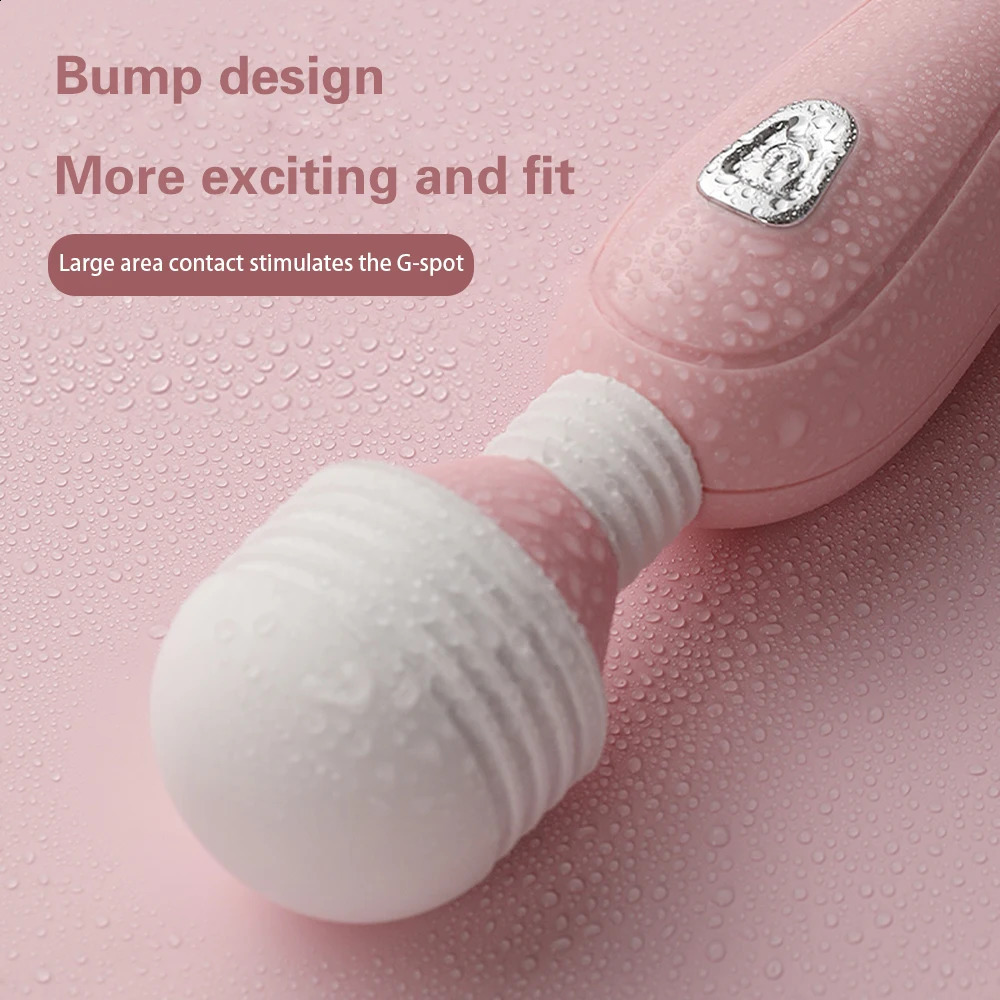 Vibrator AV Magic Wand Vibrators Powerful Clitoris Vaginal Stimulator Dildo Sex Toys For Woman Masturbator Adult Supplies 250108