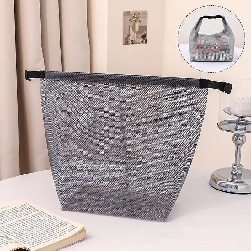 Portable Travel Cosmetic Case EVA Transparent Waterproof Swimming Wash Bag Foldable Toiletry Makeup Bags Handbag Storage 250121