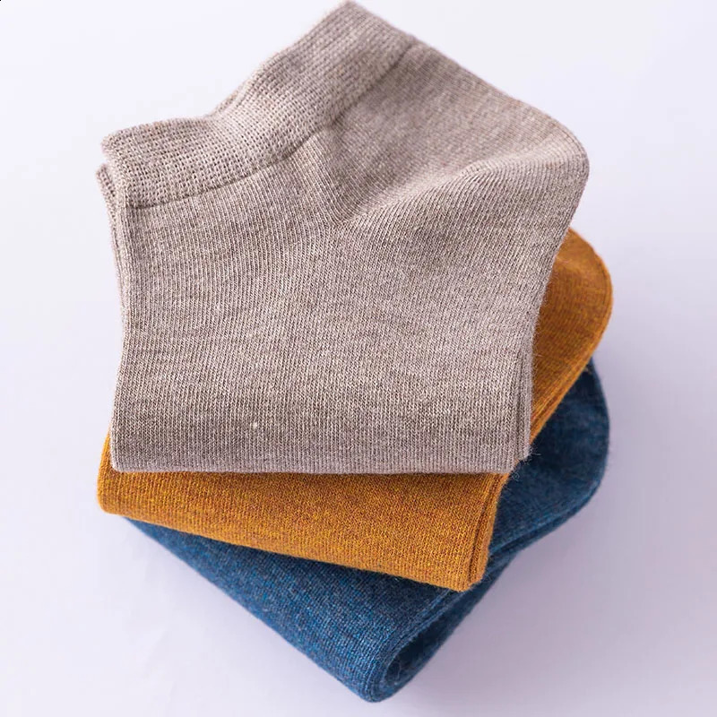 5 Pair Womens Ankle Bamboo Fiber Socks Solid Color Summer Breathable Casual Short Socks High Quality Woman Boat Socks Set 250121