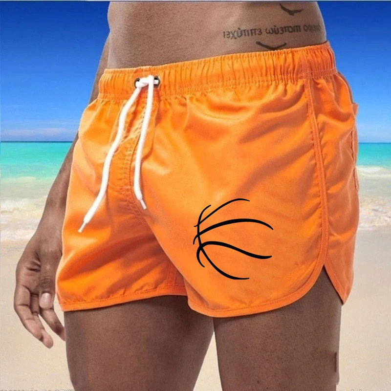 Swim Shorts Mens Beach Shorts Summer s Men Loose Comfortable Style Daily Bathing Suit Man Ventilate Gym Clothing y250121