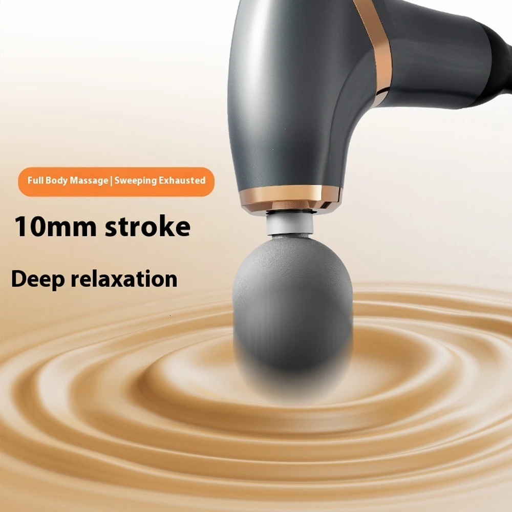 Handheld Massage Gun High Frequency Vibration Portable Muscle Elbow Fascia Professional Body Deep Massager 250108
