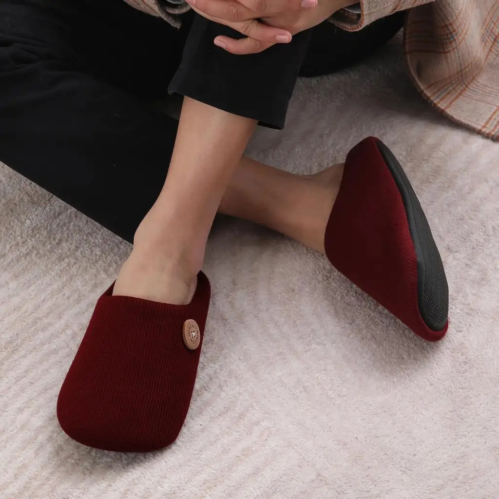 Litfun Warm Fur Women Slippers Soft Memory Foam Women Plush Flat House Slippers Indoor Non-slip Fluffy Cotton Shoes Fuzzy Slides 250113