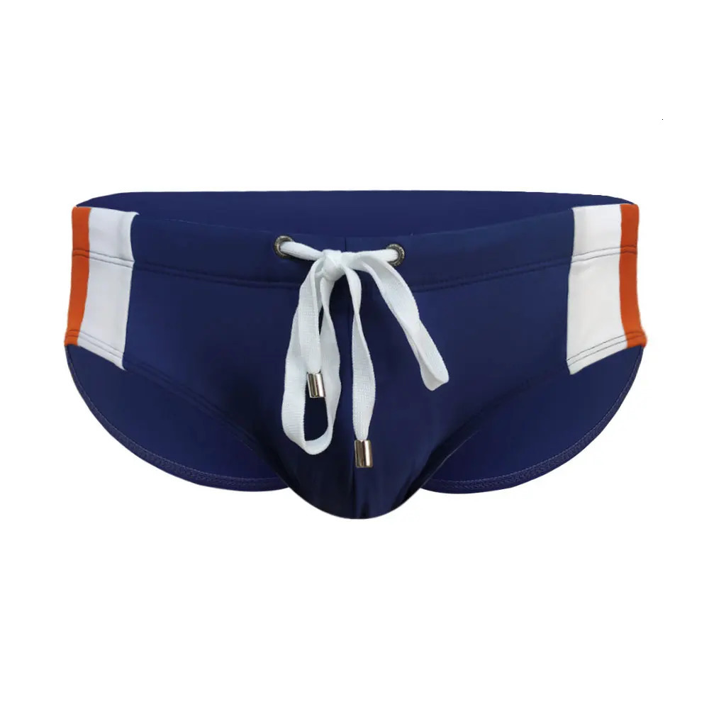 Push Pad Swimwear Men Fun Cartoon Print Swim Trunks Low Waist Swimsuit Sexy Bikini Shorts Beachwear Swimming Gay Mens Briefs 250121