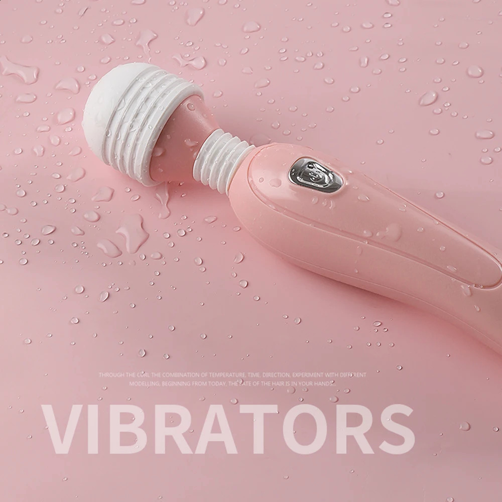 Vibrator AV Magic Wand Vibrators Powerful Clitoris Vaginal Stimulator Dildo Sex Toys For Woman Masturbator Adult Supplies 250108