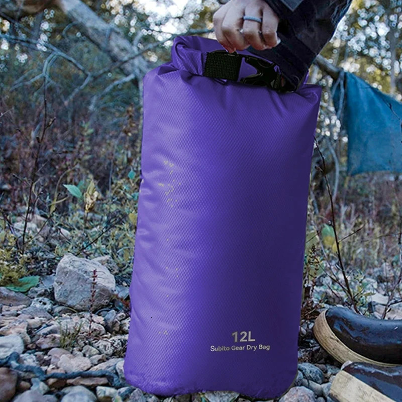 3L5L12L20L35L Waterproof Dry Bag Sack Outdoor Ultralight Drifting Swimming Clothes Storage Rafting Kayaking Sport 250121