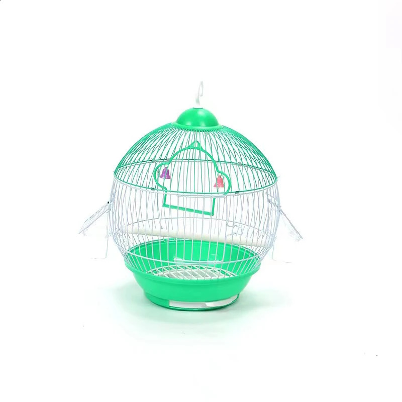 Mini Spherical shapeBirdcage Standing Ornamental BirdCage Easy To Clean Breeding Bird Flight Cage Home Crate Parrot Nest 250121