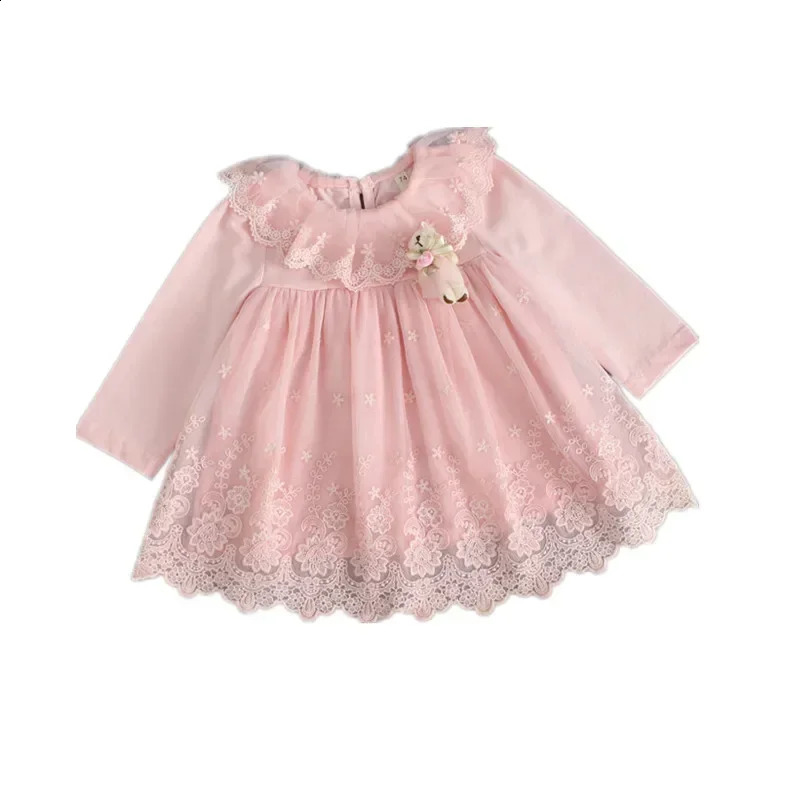 Baby Girls Clothes 1st Birthday Girls Tutu Dress Baptism Evening Party Gown Princess Kids Dresses for Girls 0-2Y 250120
