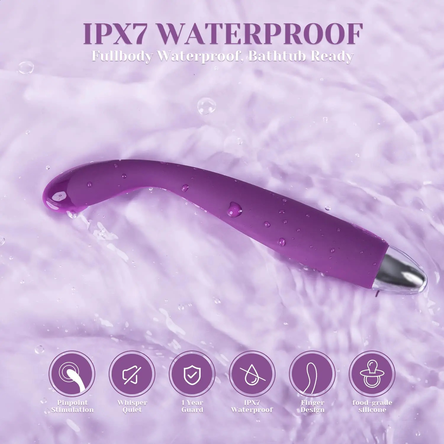G Spot Vibrator 8 Seconds Climax Finger Shaped Waterproof Vibes for Women Clit Nipple Personal Massagers Adult Female Sex Toys 250114