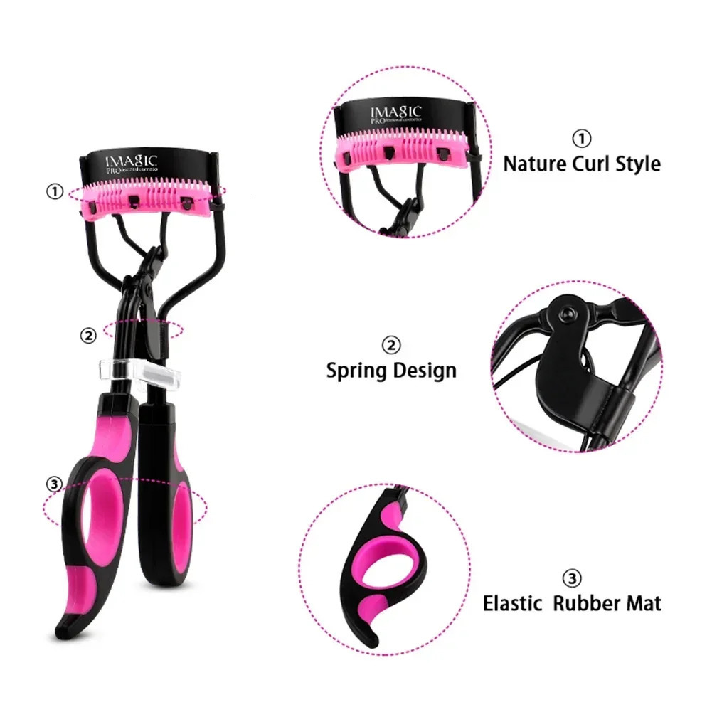 Eyelash Curler for Women Professional Eyelashes Curling Tweezers Clips Long Lasting Eyes Makeup Beauty Tools Fits All Eye Shapes 250115