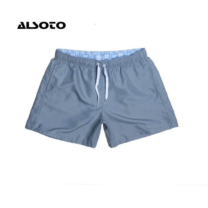 ALSOTO Pocket Quick Dry Swimming Shorts For Men Swimwear Man Swimsuit Swim Trunks Summer Bathing Beach Wear Surf Boxer Briefs 250121