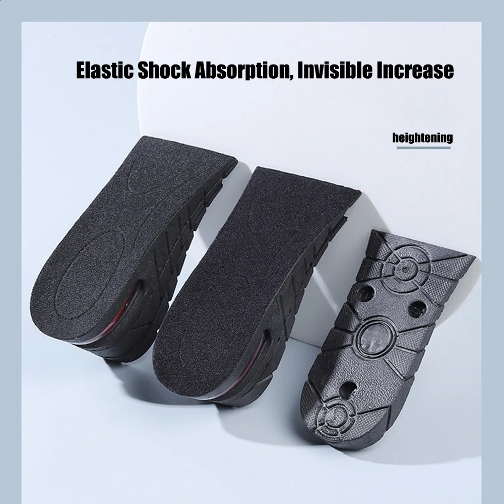 Height Increase Insoles Men Women Elevator Shoes Cushion Unisex Sneakers Heel Lifting Insert Heighten Half Insoles Accessories 250121