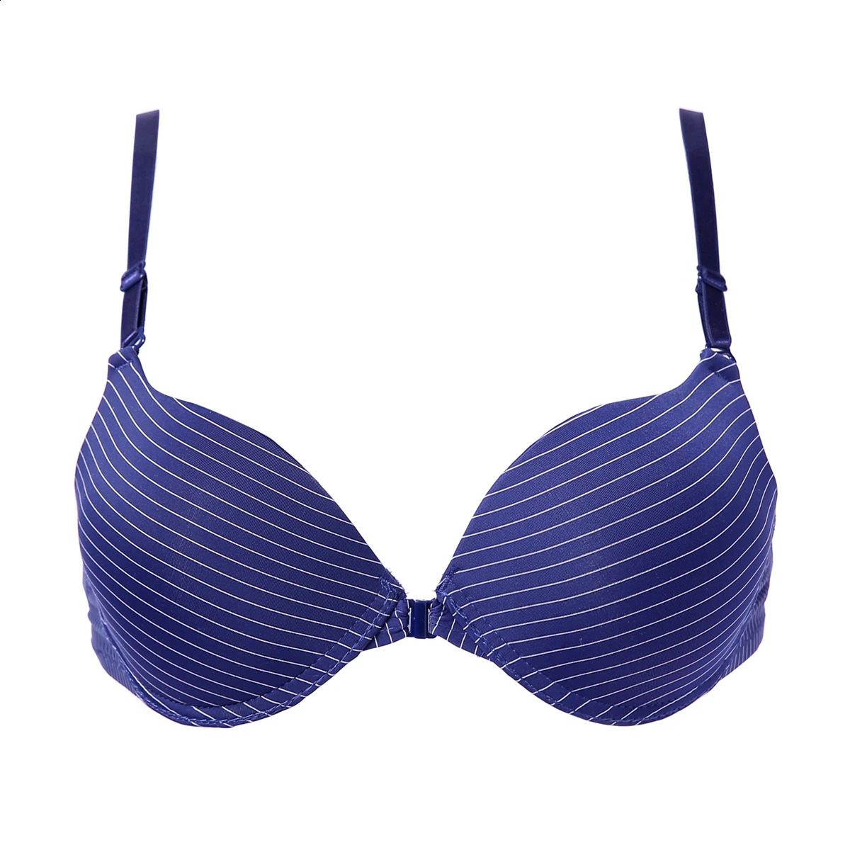 Front CLre Women Bras Gathered Bra Deep V Underwire Ladied Brassiere Lingerie Solid Push Up Backless Intimate Underwear 250122