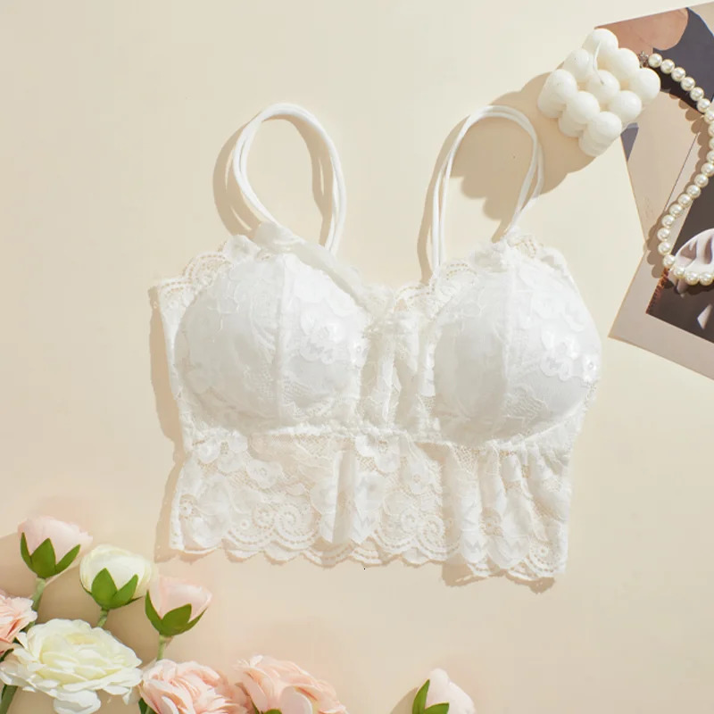 14PCS Spring Summer 4colors WomenS Tube Top Sexy Girl Bra Removable Chest Pad Bralette Cap Sleeveless Solid Beauty Back Tank 250724