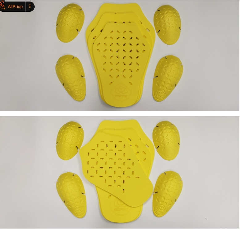 EVA foam new series motorcycle riding with built-in lightweight and detachable cushioning, rebound shock absorption, and back protection