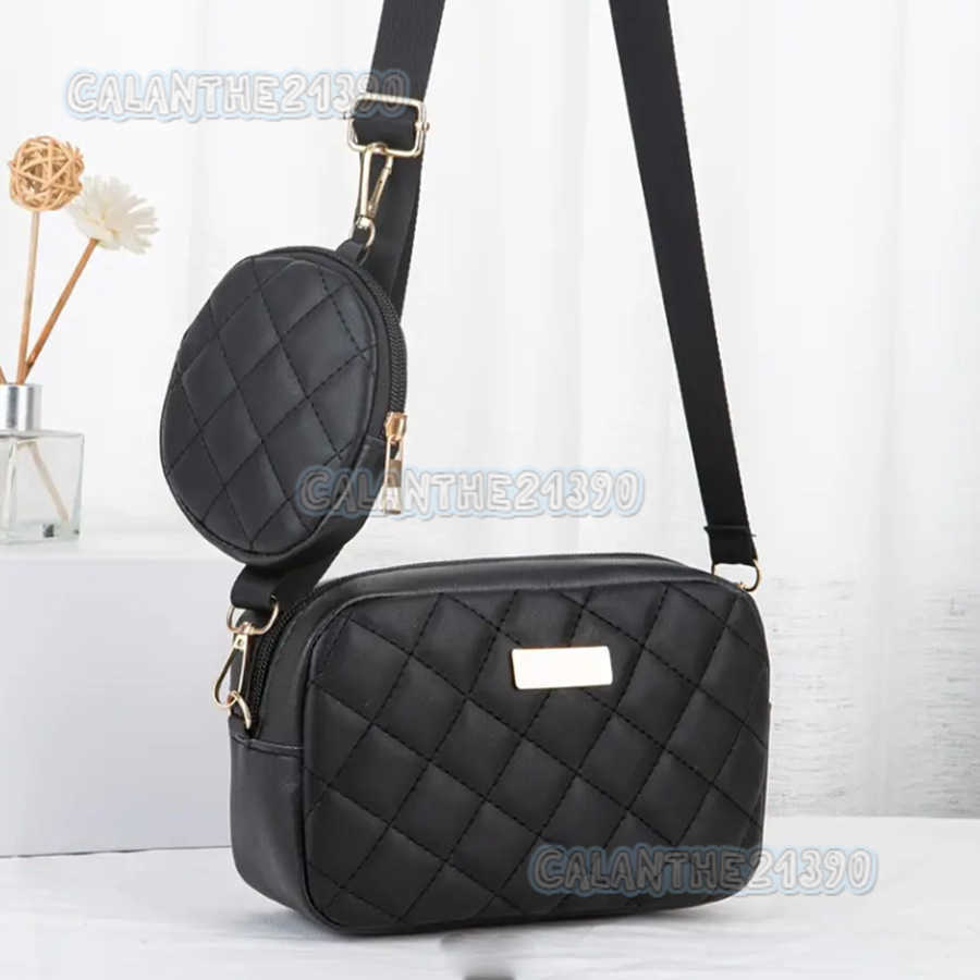 2025 Ladies Bags Light Luxury Niche Fashion Two-piece Set Simple Commuting Portable Womens Crossbody Bag H250801