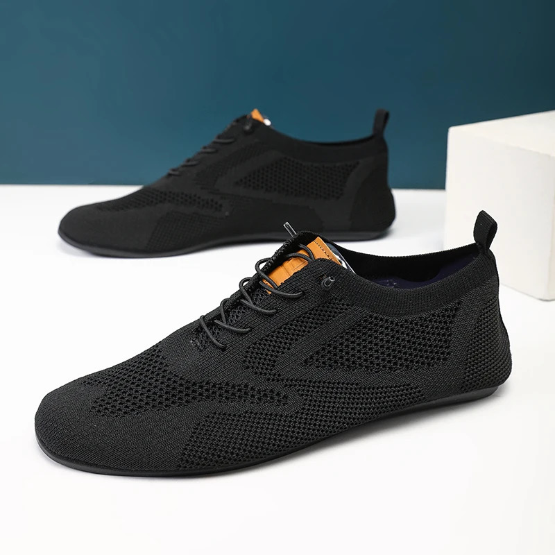 MAEDEF Mens Shoes Mesh Flats Fashion High Quality Walking Shoes Men Breathable Indoor Home Slippers Non Slip Casual Mens Shoes 250731
