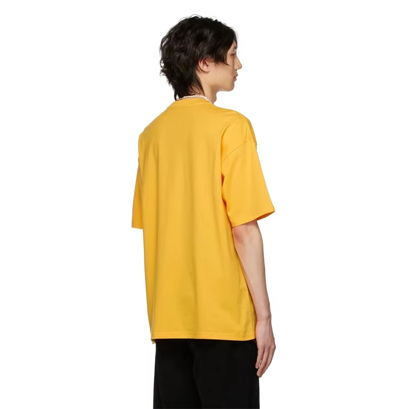 DREW HOUSE Hot Sale Mens Clothing letter print logo T shirt printed loose short sleeve T-shirt
