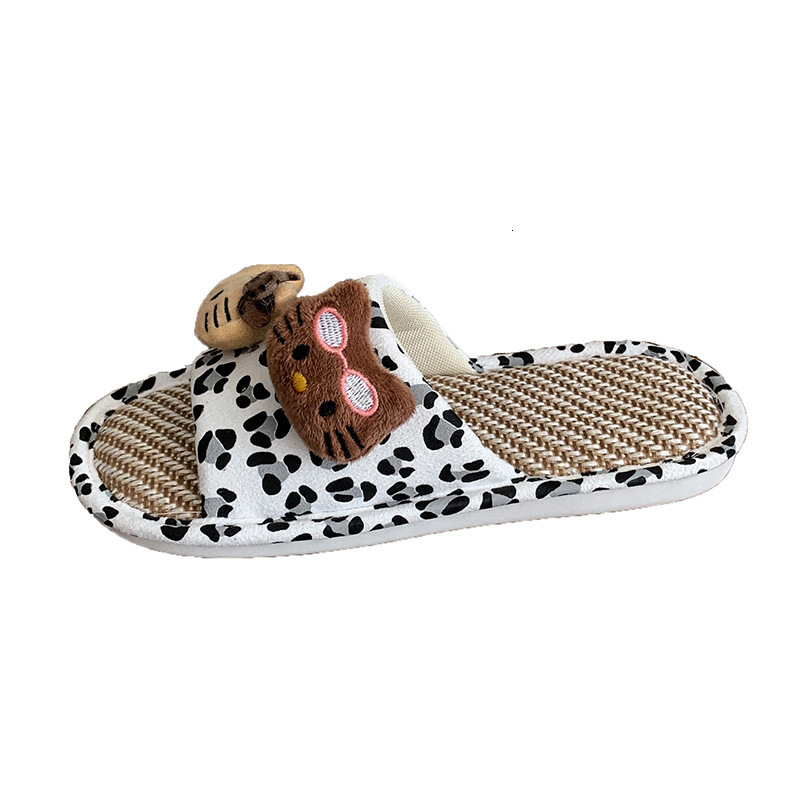 Summer 2025 Designer Women's Smooth Sandals Outdoor Fashion Cartoon Beach Letter Casual Sandals Family Indoor Women's Slippers