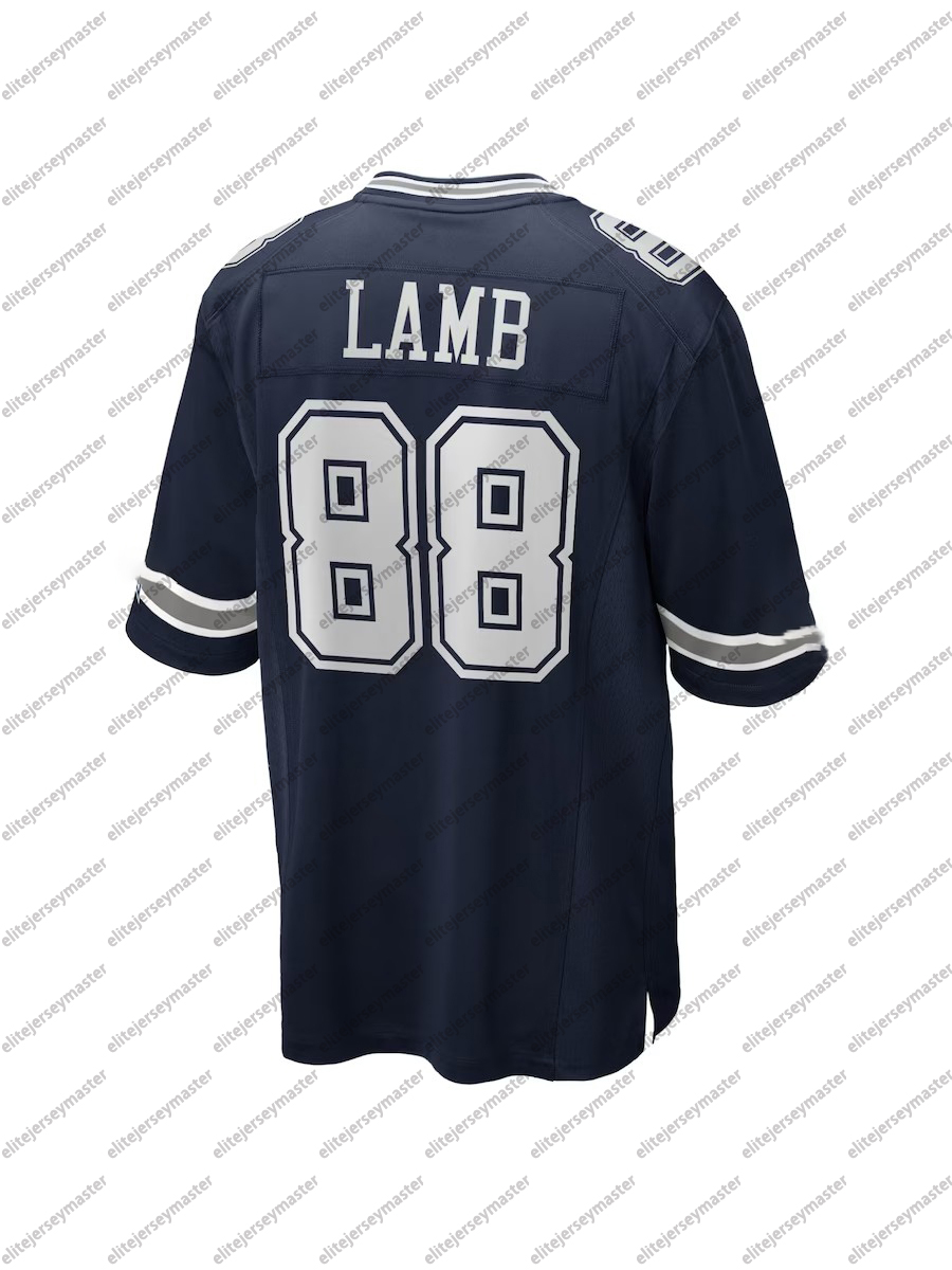 Ceedee Lamb 88 Dak Prescott 4 Trevon Diggs 7 Micah Parsons 11 Jake Ferguson 87 22 E.Smith Aubrey 17 Personalized Customized Football Jerseys Custom Any Number Name