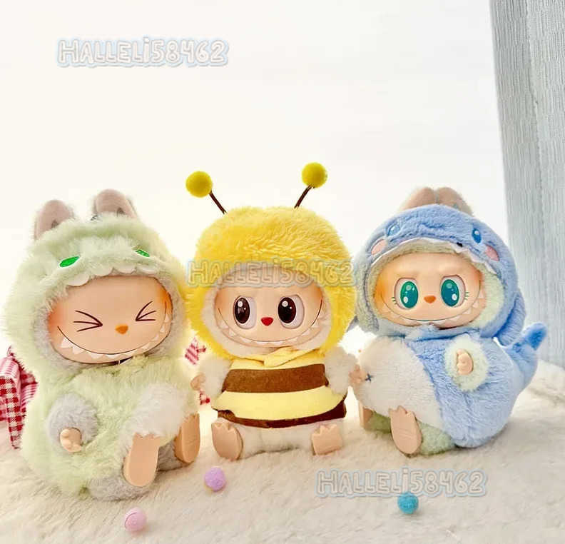 For Lafufu 17cm The First Second And Third Blind Box Heart Beat Series Doll Cloth Car Interior Decor Pendant Toy Gifts H250801